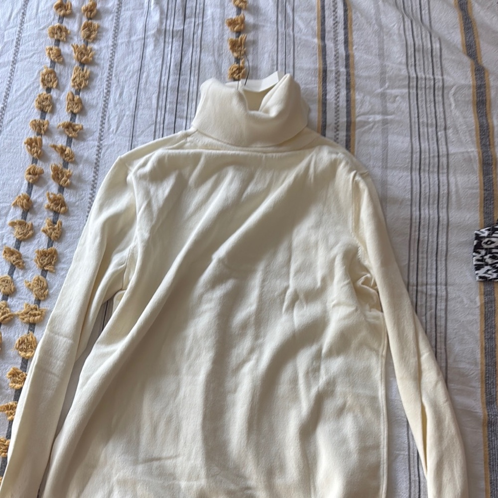 Talbots Cream Turtleneck Sweater - Women's